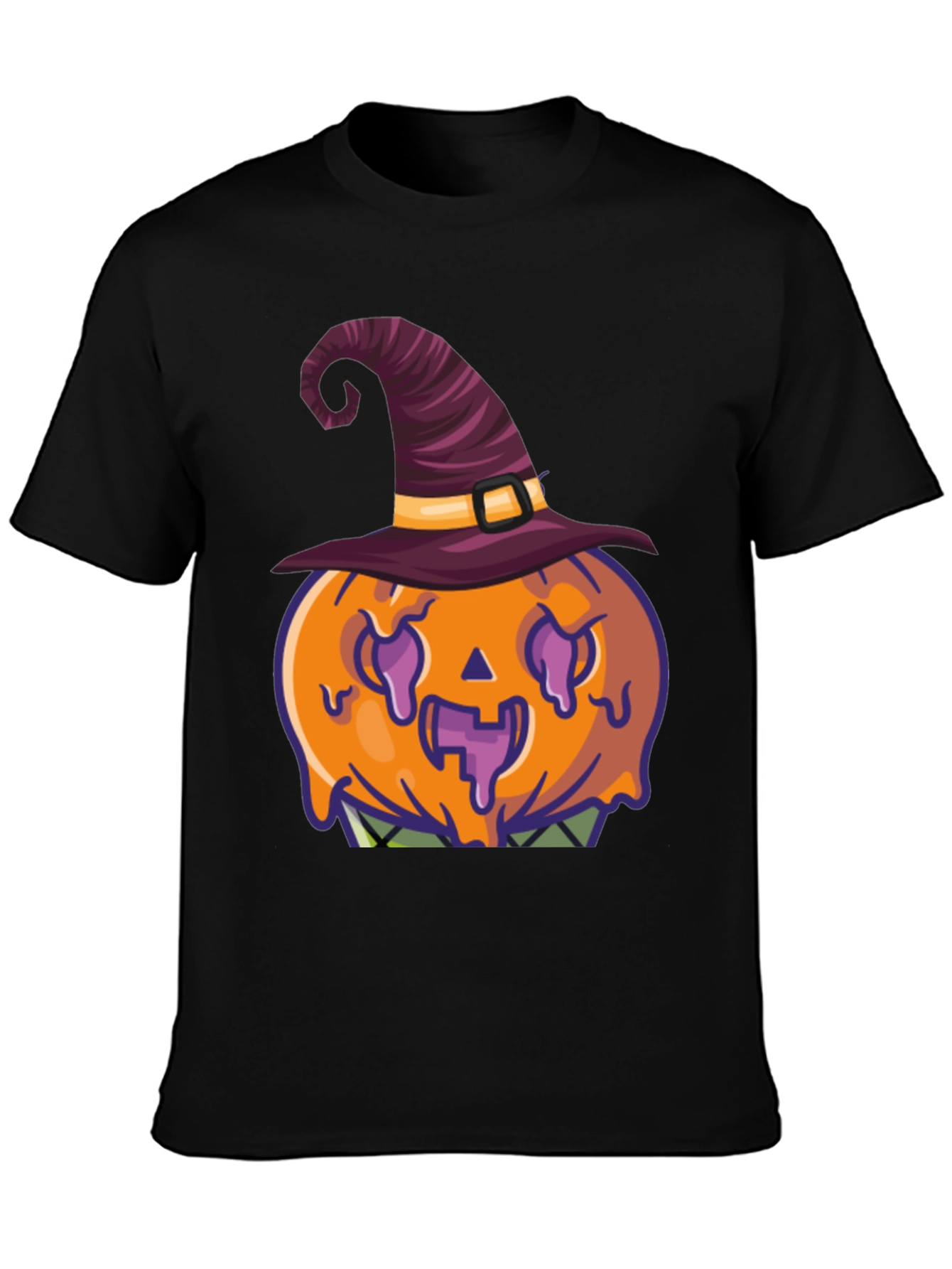 Pumpkin Witch Hat Graphic Tee