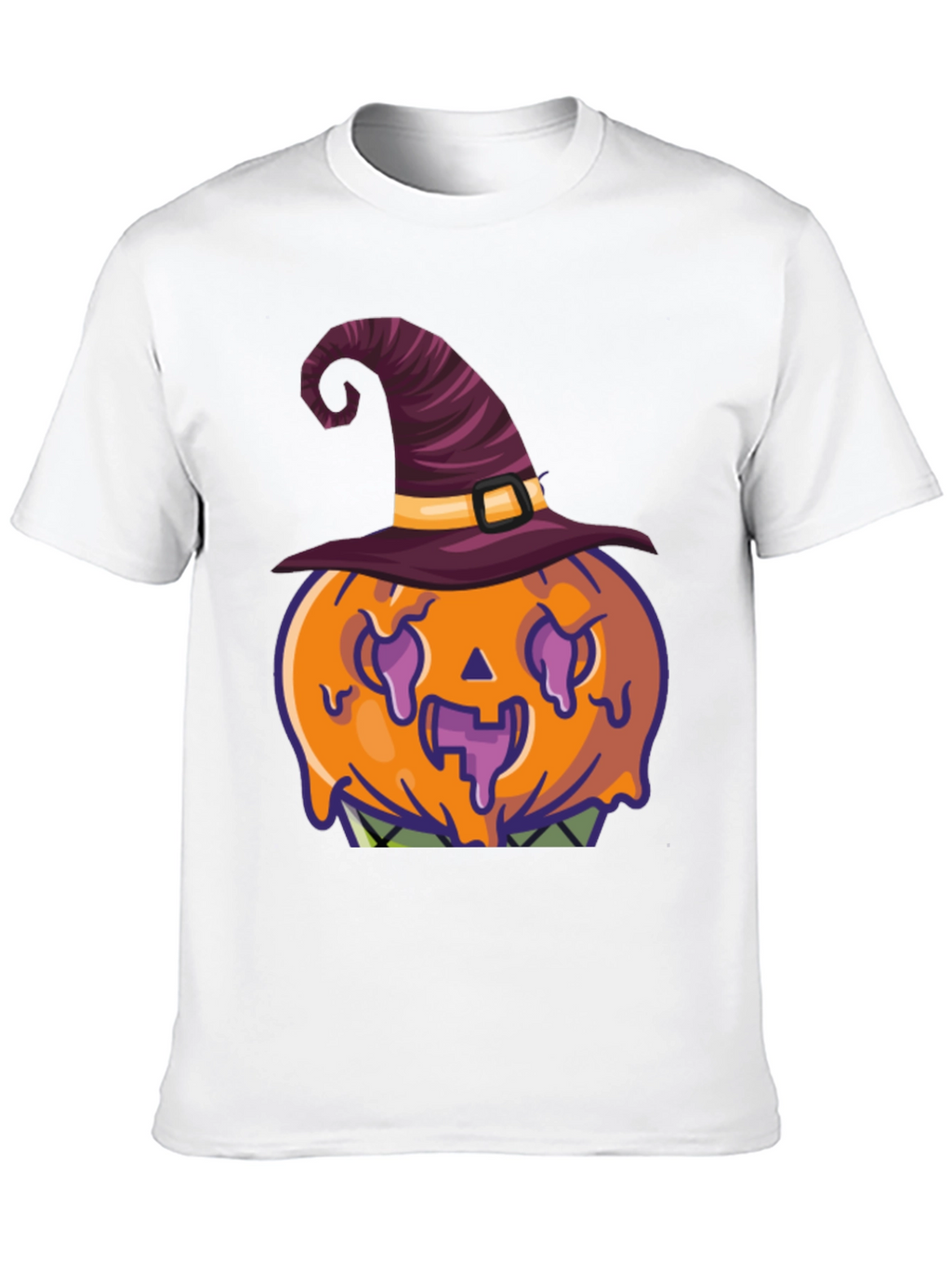 Pumpkin Witch Hat Graphic Tee