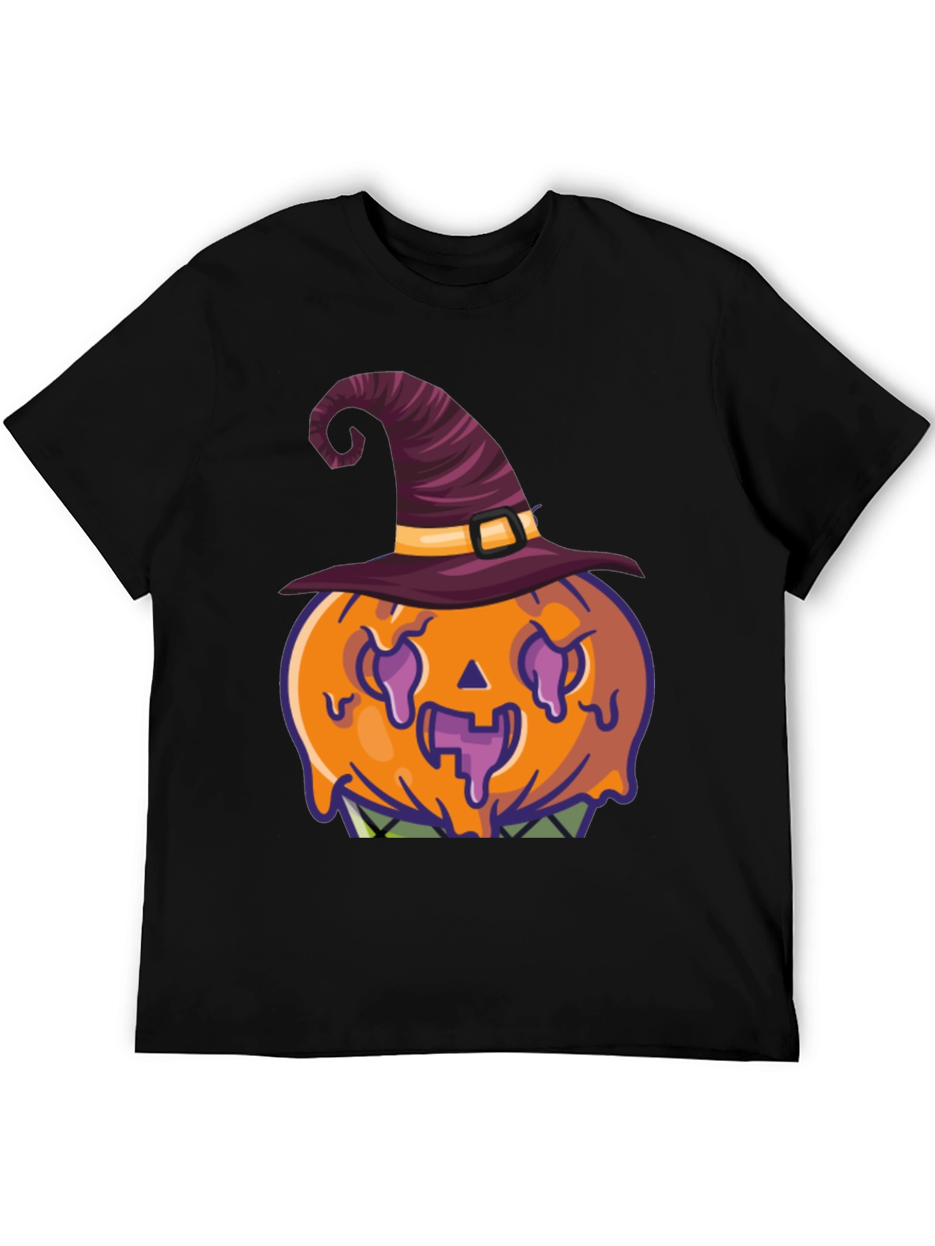 Pumpkin Witch Hat Graphic Tee