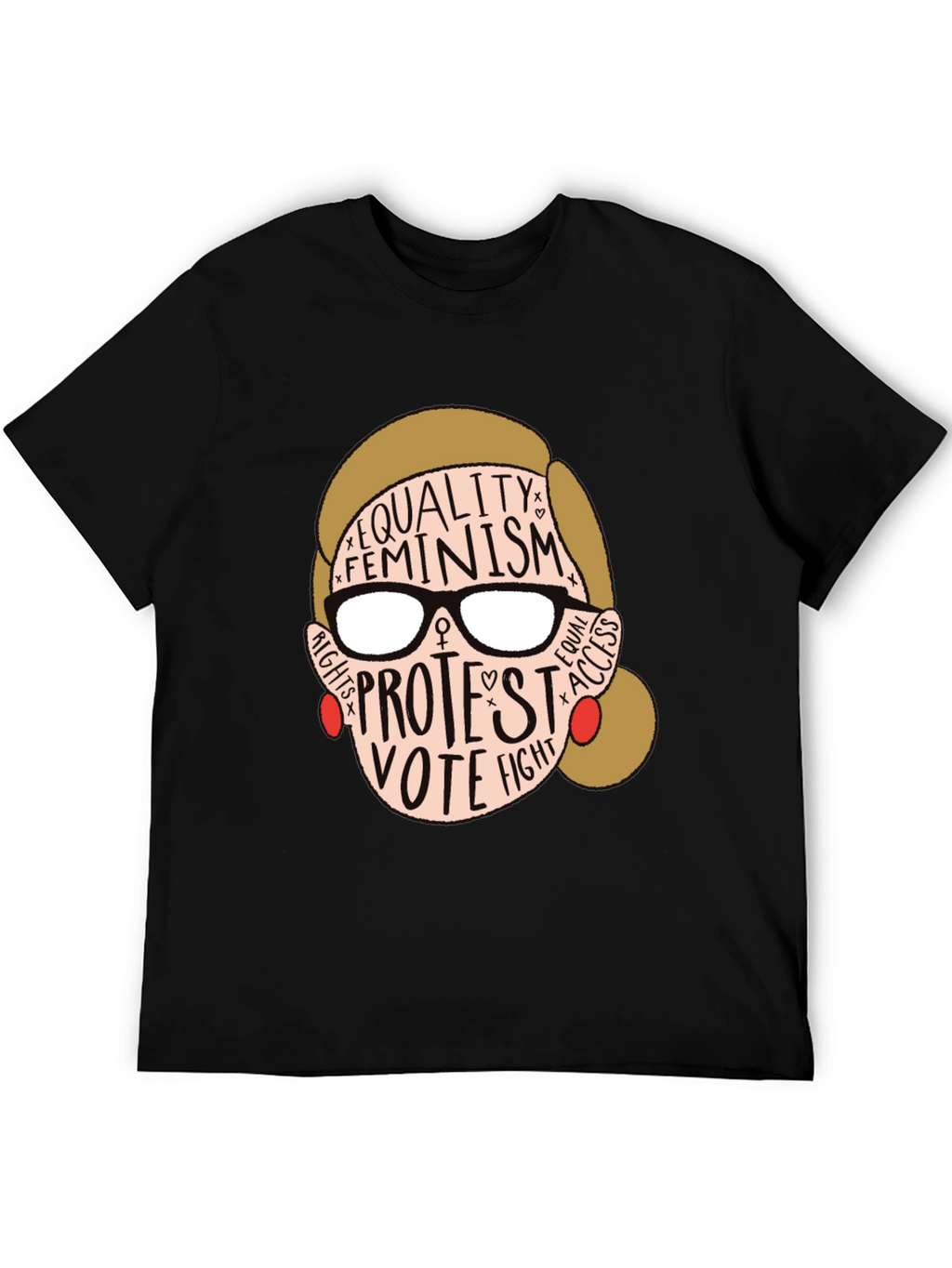 Feminist RBG Graphic T-Shirt: Equality & Rights