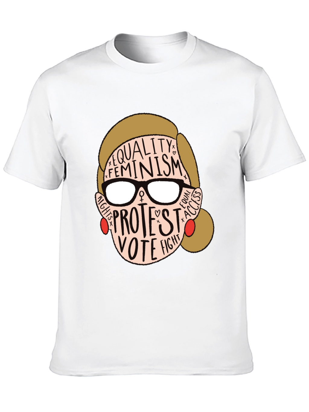 Feminist RBG Graphic T-Shirt: Equality & Rights