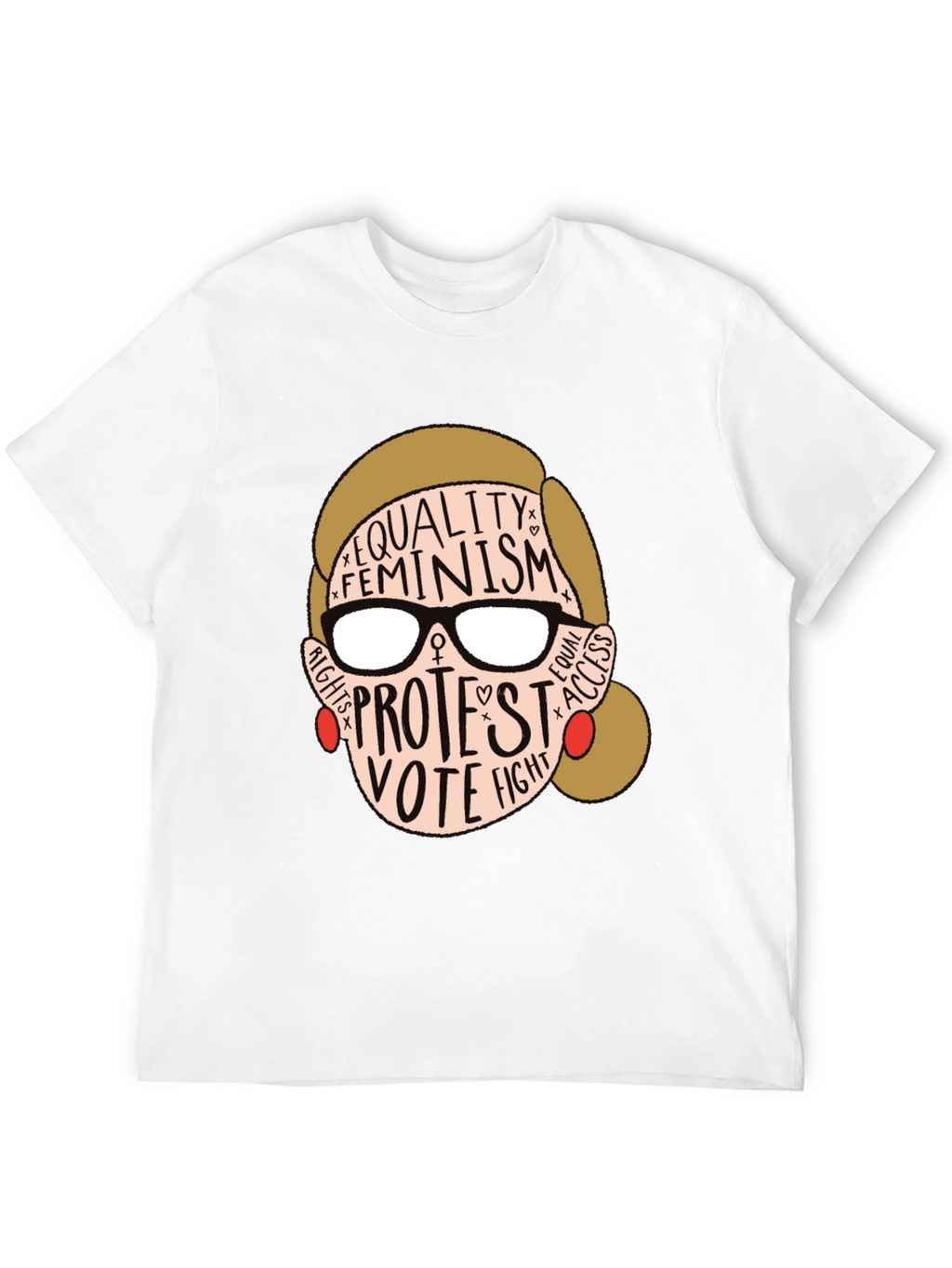 Feminist RBG Graphic T-Shirt: Equality & Rights
