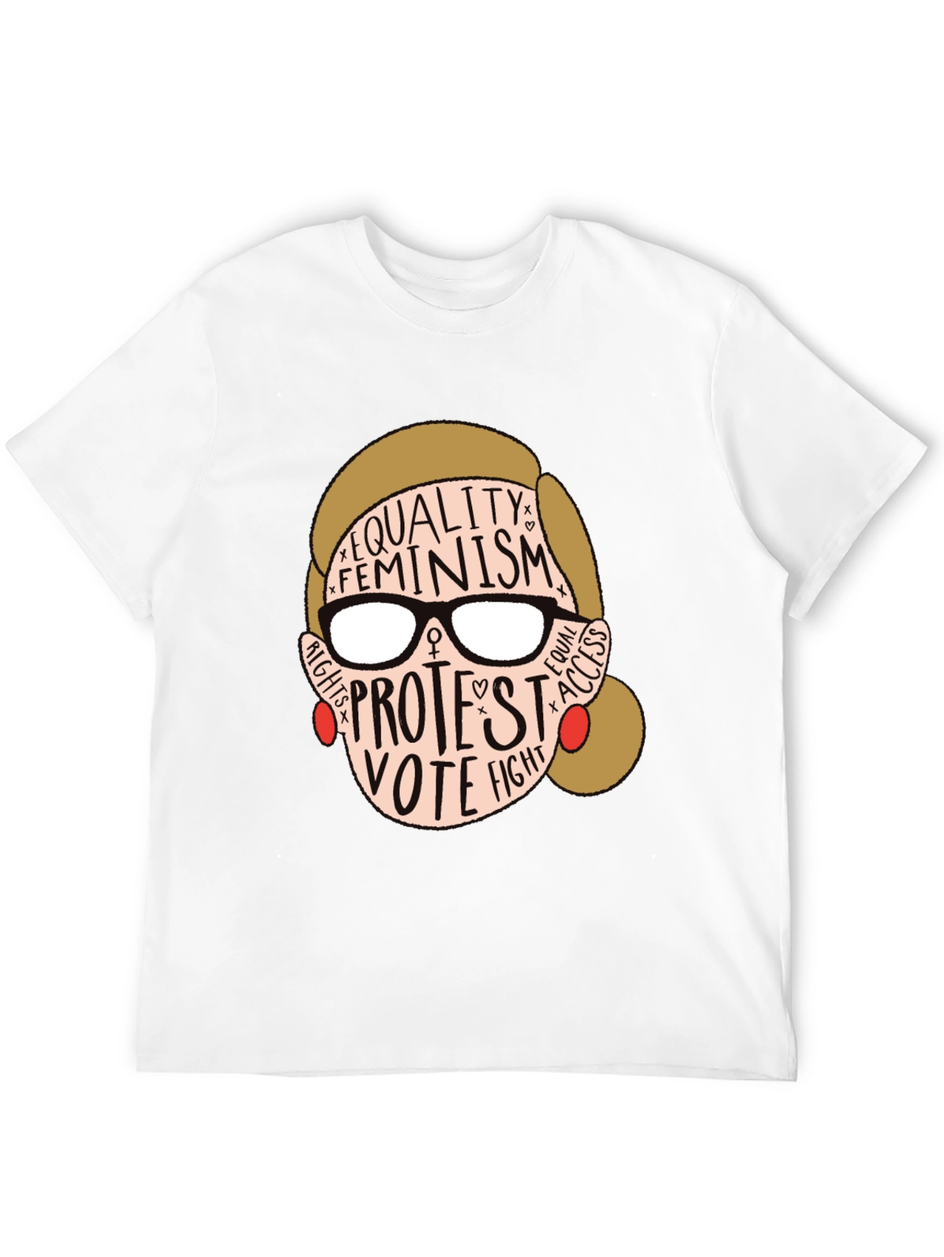 Feminist RBG Graphic T-Shirt: Equality & Rights