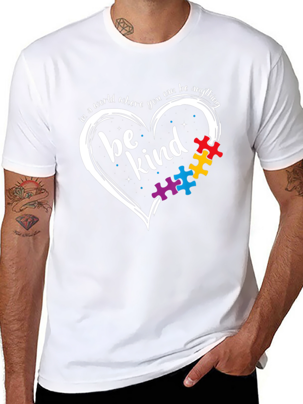 Be Kind Autism Awareness T-Shirt