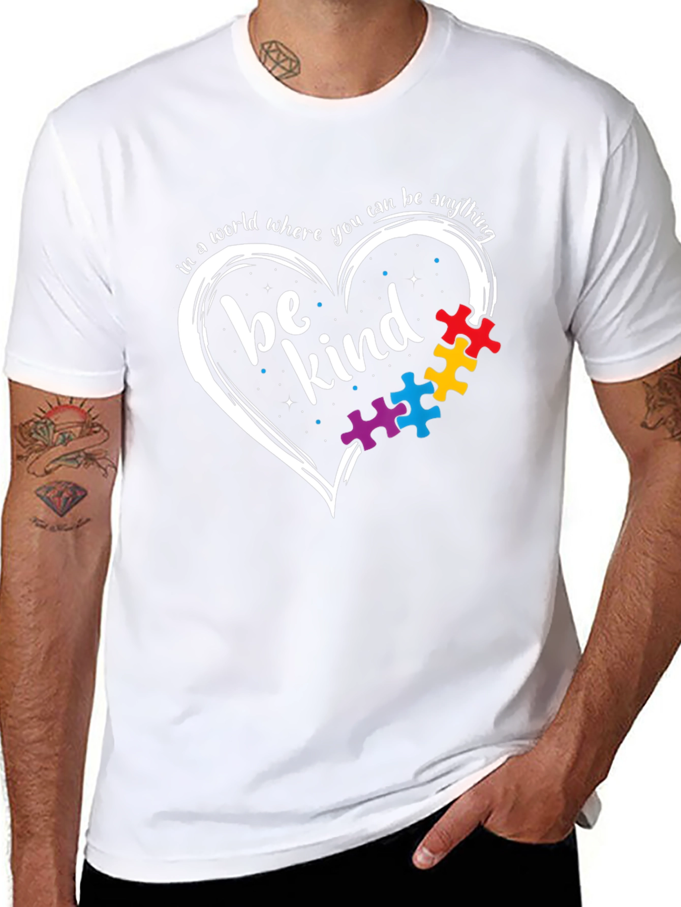 Be Kind Autism Awareness T-Shirt