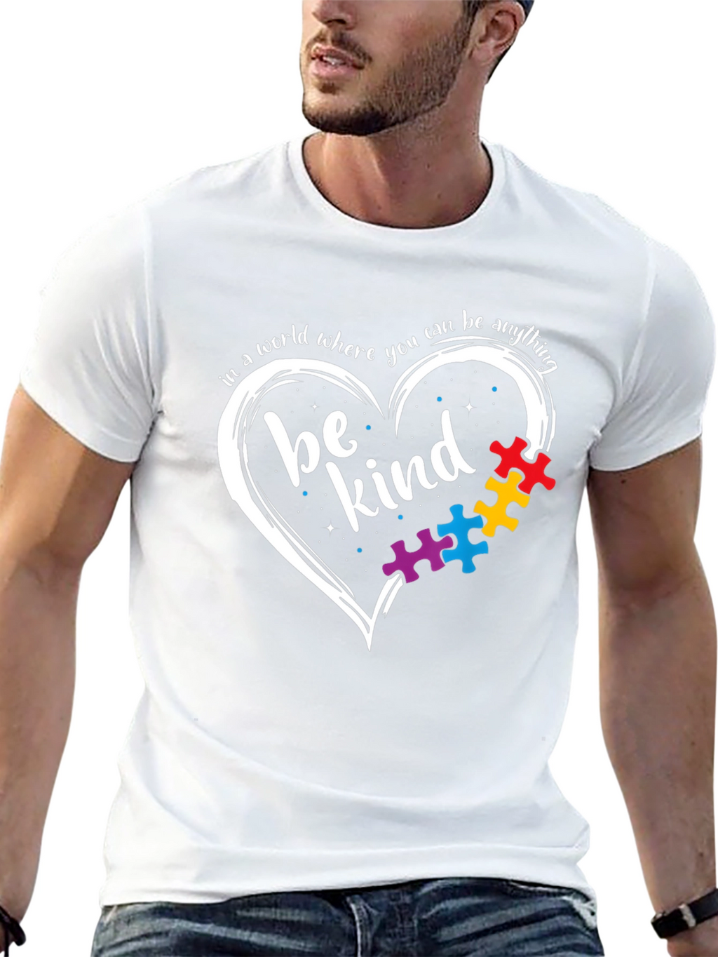 Be Kind Autism Awareness T-Shirt