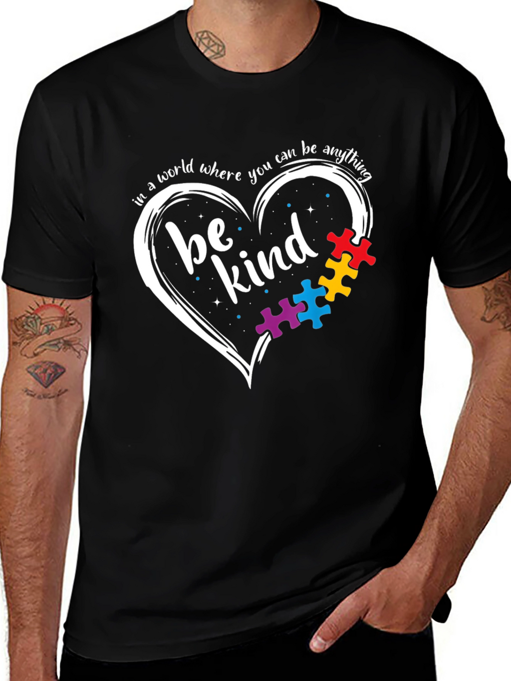 Be Kind Autism Awareness T-Shirt