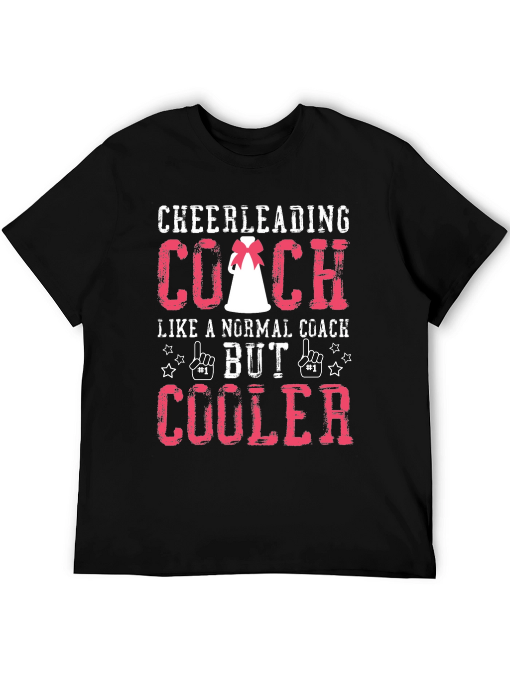 Cheerleading Coach T-Shirt: Cooler Than Normal