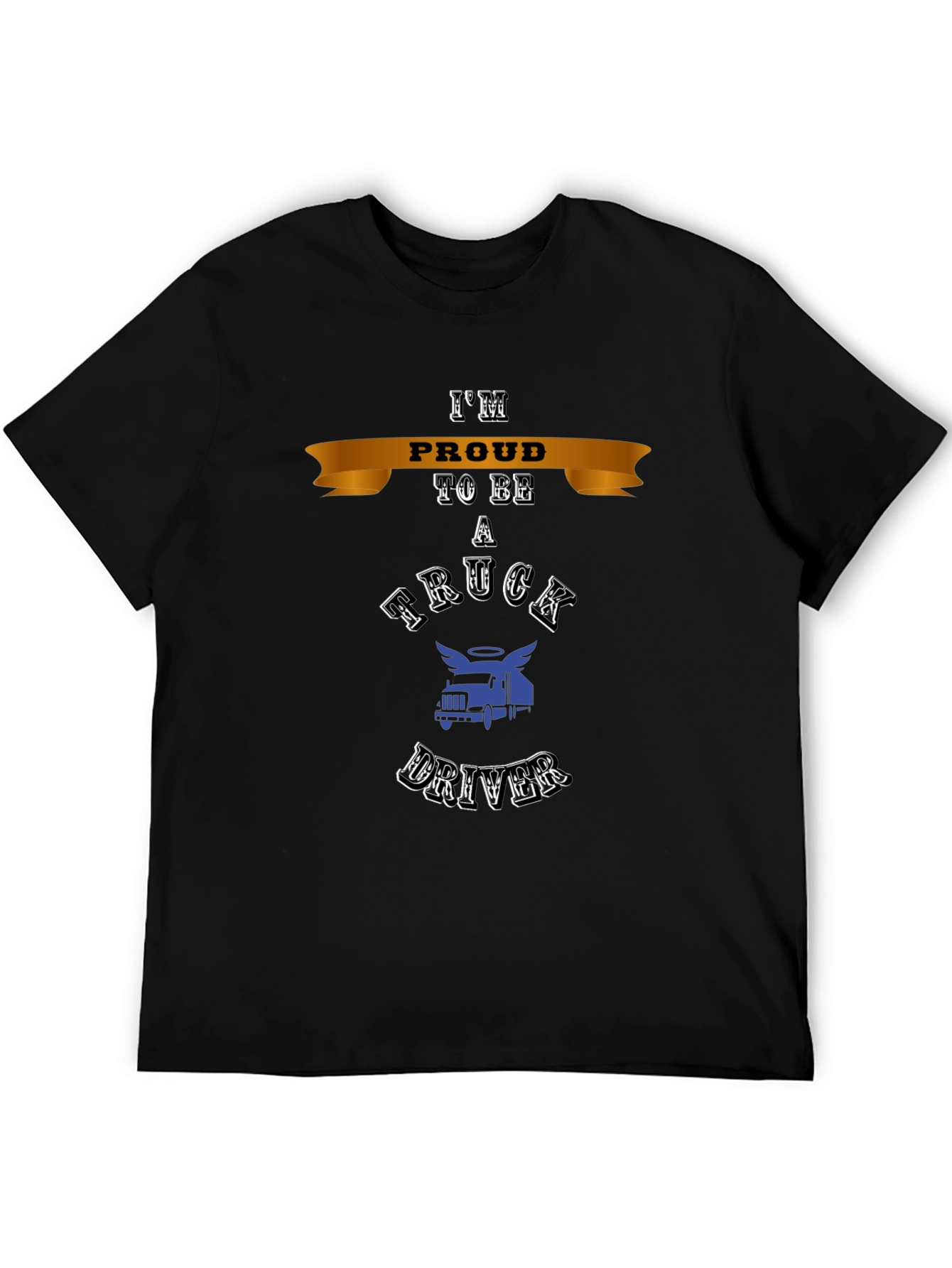 Proud Truck Driver T-Shirt - Classic Design