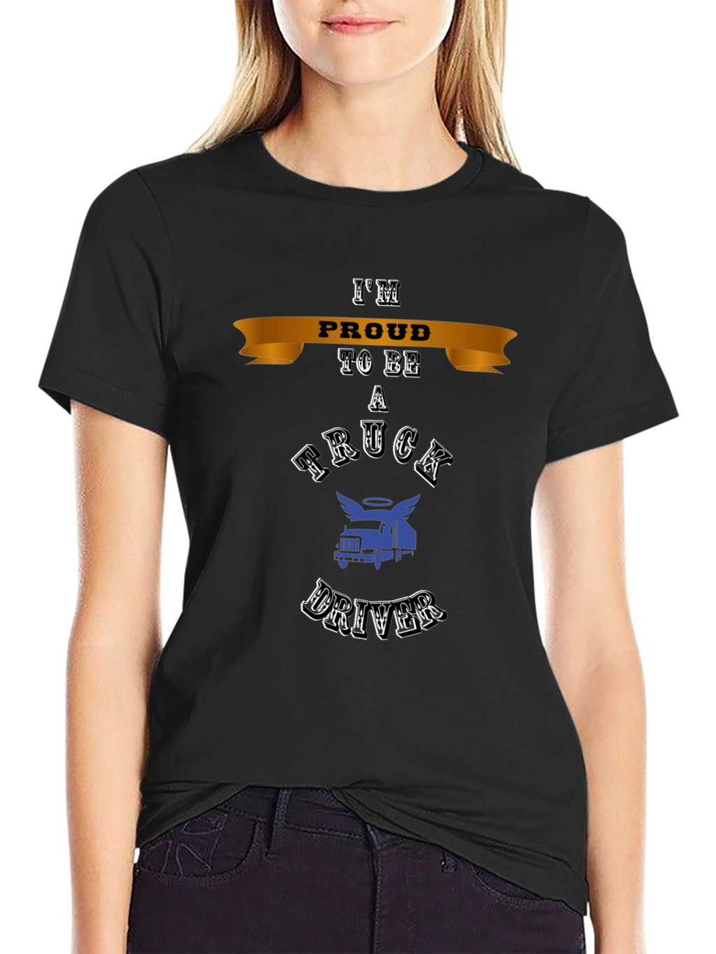 Proud Truck Driver T-Shirt - Classic Design