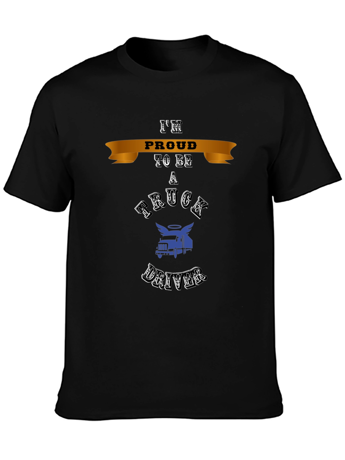 Proud Truck Driver T-Shirt - Classic Design