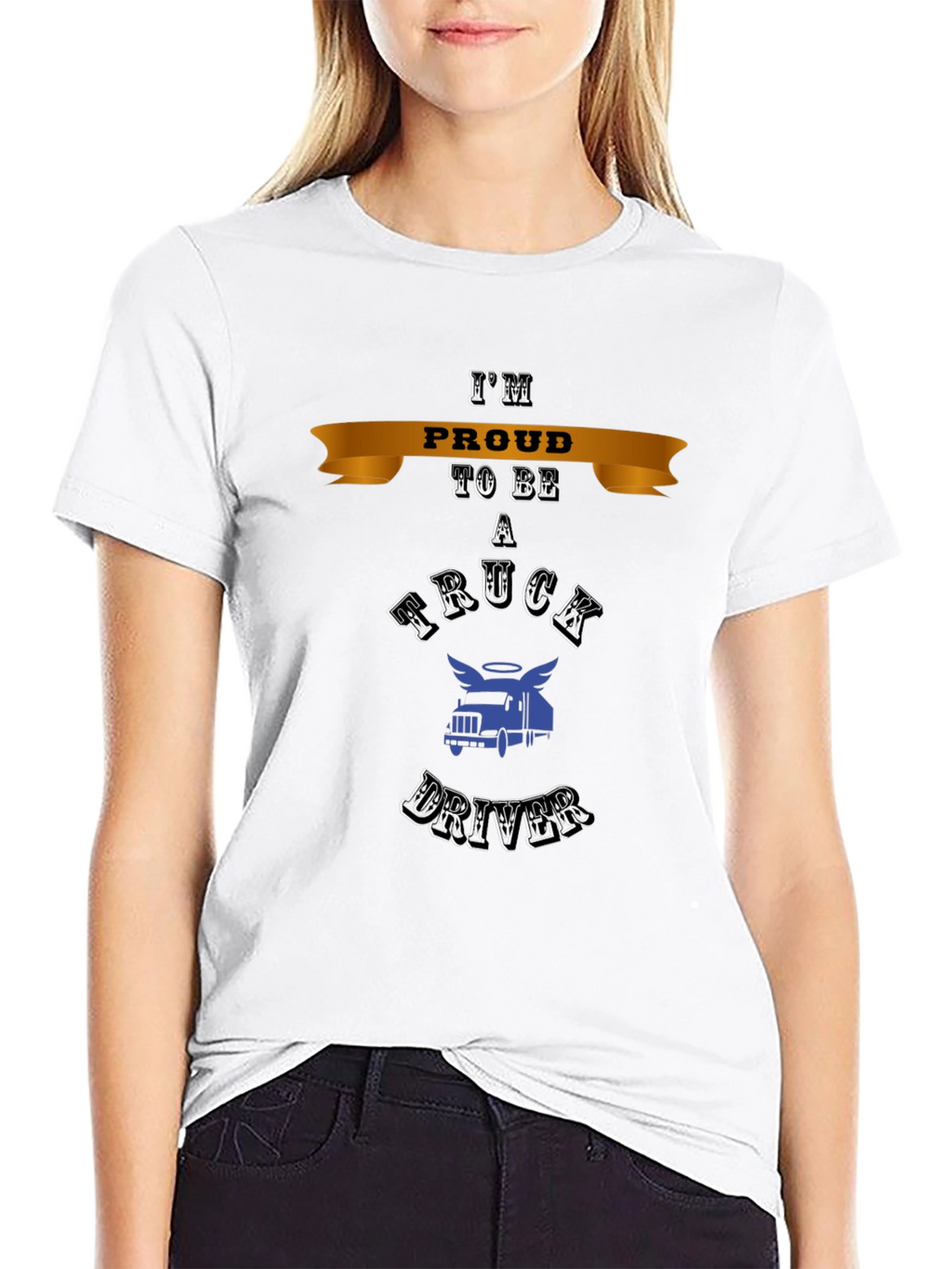 Proud Truck Driver T-Shirt - Classic Design