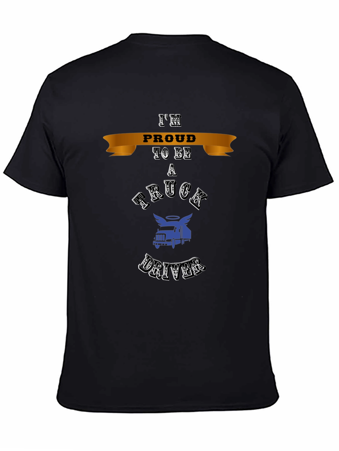 Proud Truck Driver T-Shirt - Classic Design