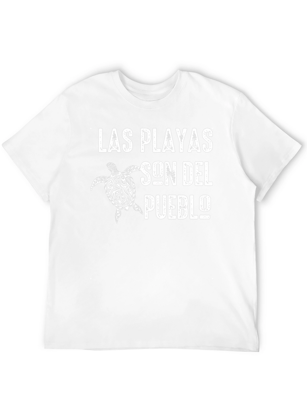 Las Playas Son Del Pueblo Turtle Graphic Tee