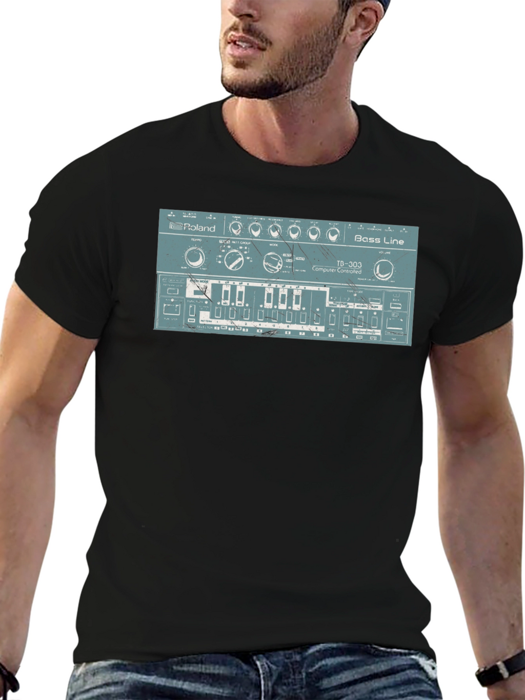 Roland TB-303 Bass Line T-Shirt