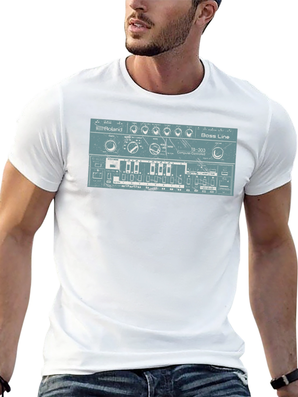 Roland TB-303 Bass Line T-Shirt