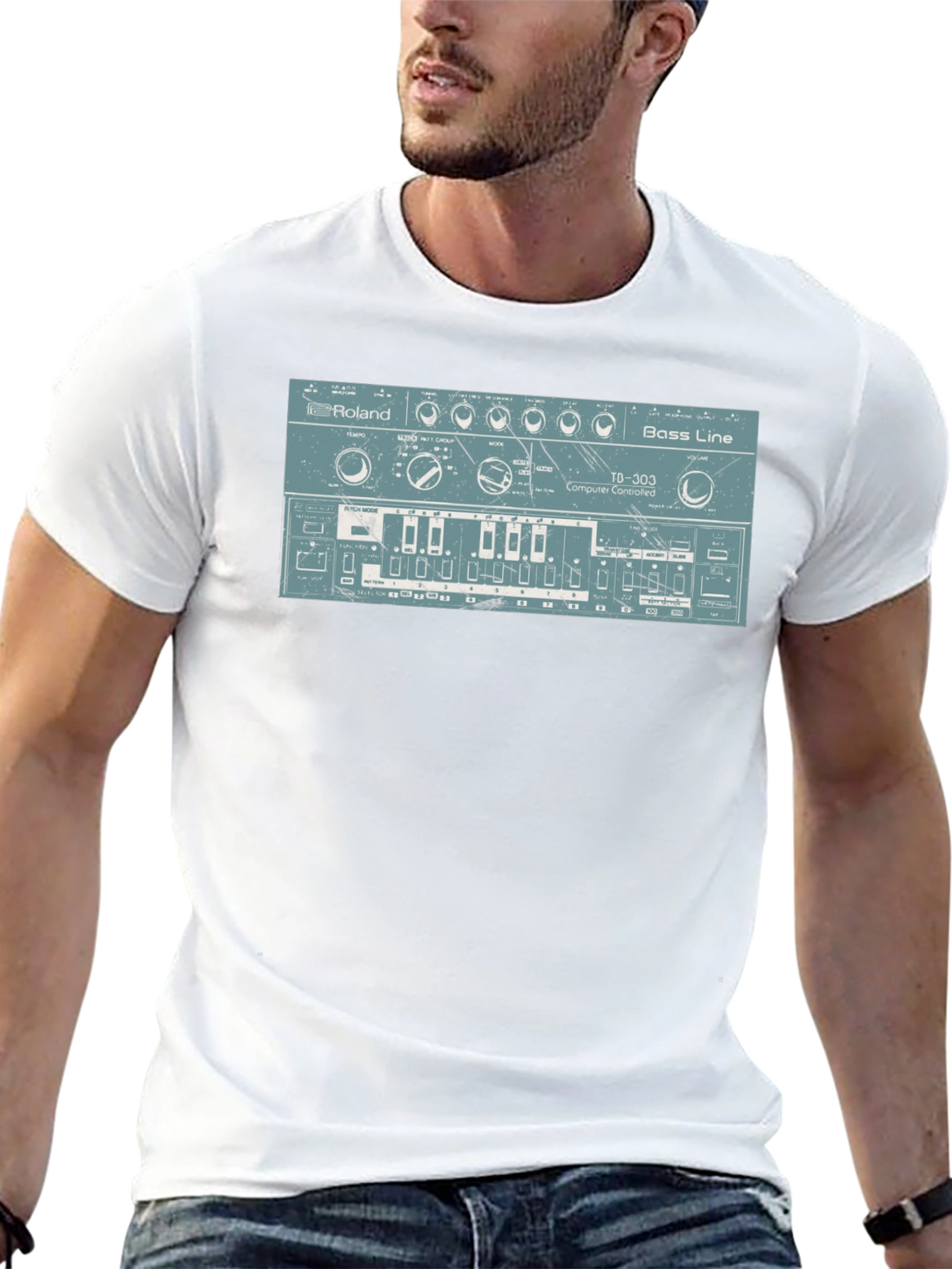 Roland TB-303 Bass Line T-Shirt