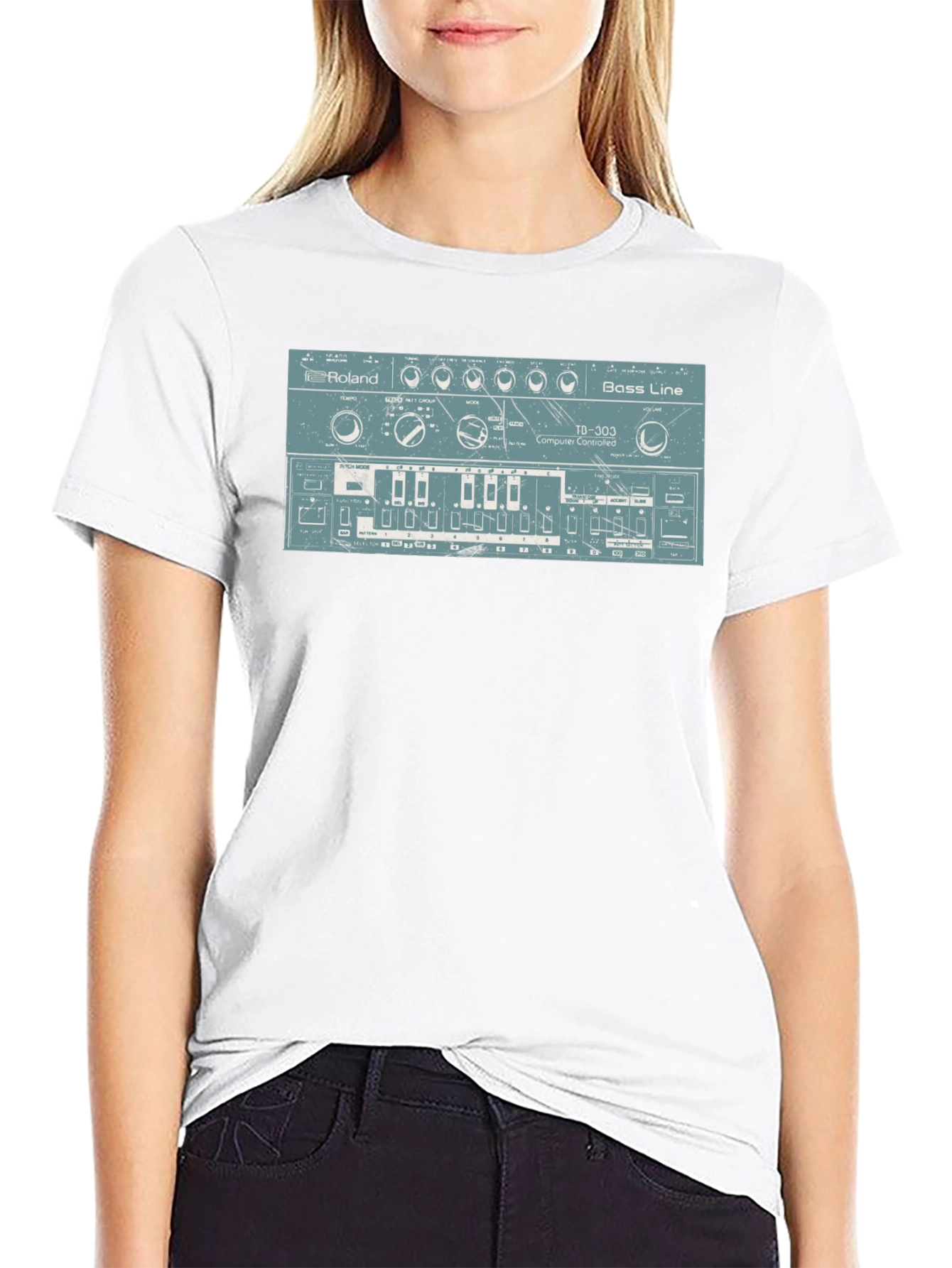 Roland TB-303 Bass Line T-Shirt