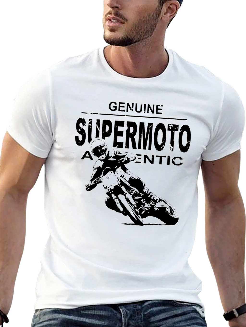 Genuine Supermoto Graphic T-Shirt