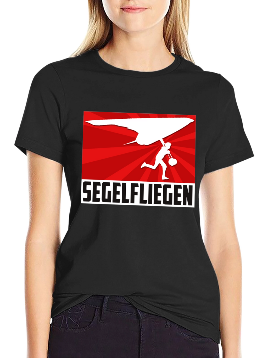 Segelfliegen Hang Gliding T-Shirt