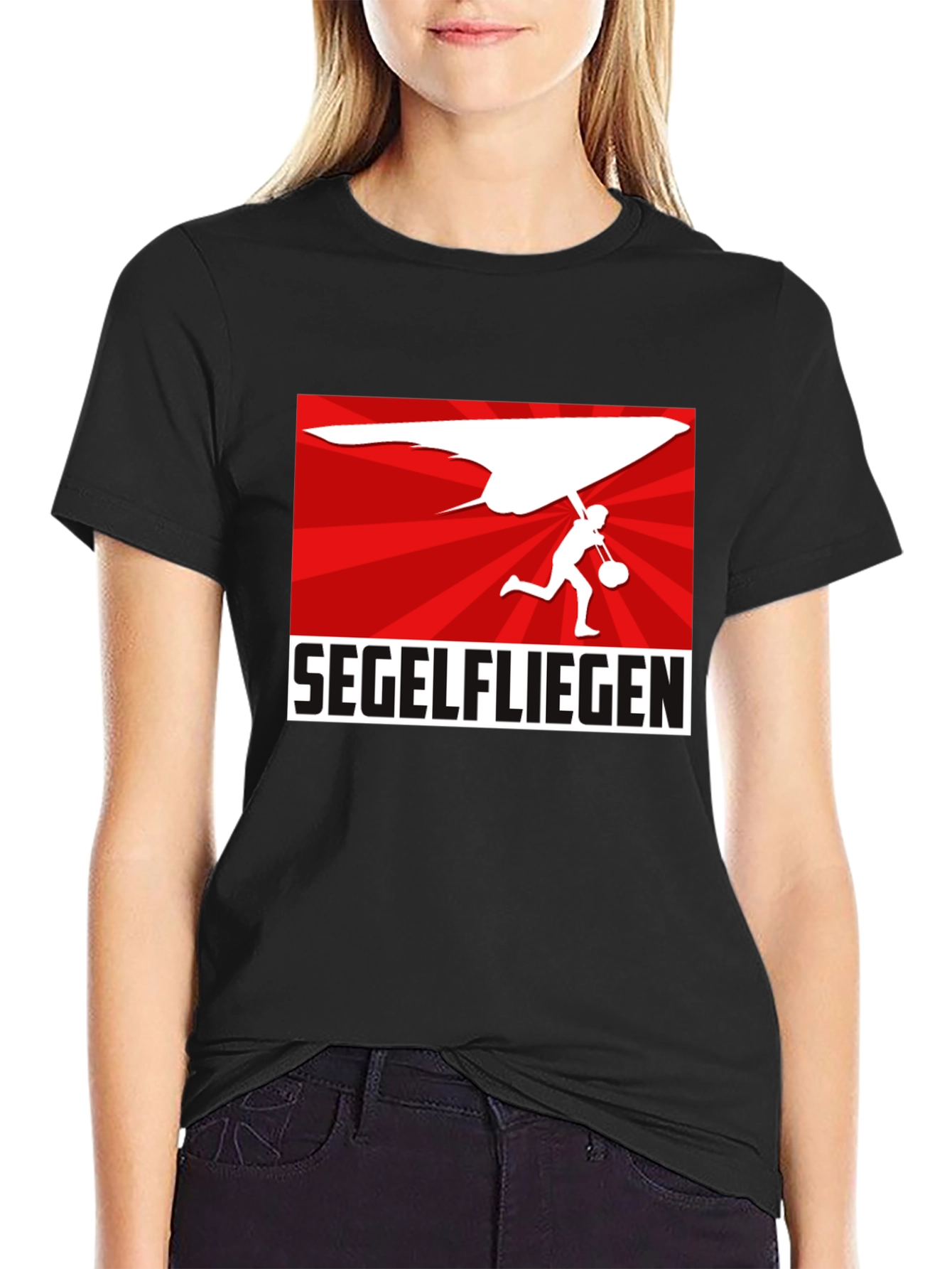 Segelfliegen Hang Gliding T-Shirt