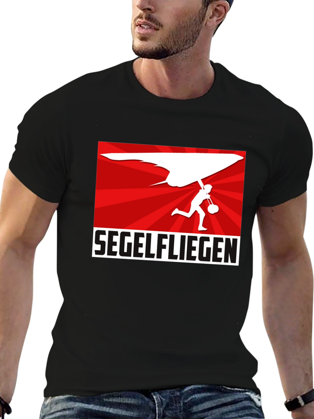 Segelfliegen Hang Gliding T-Shirt