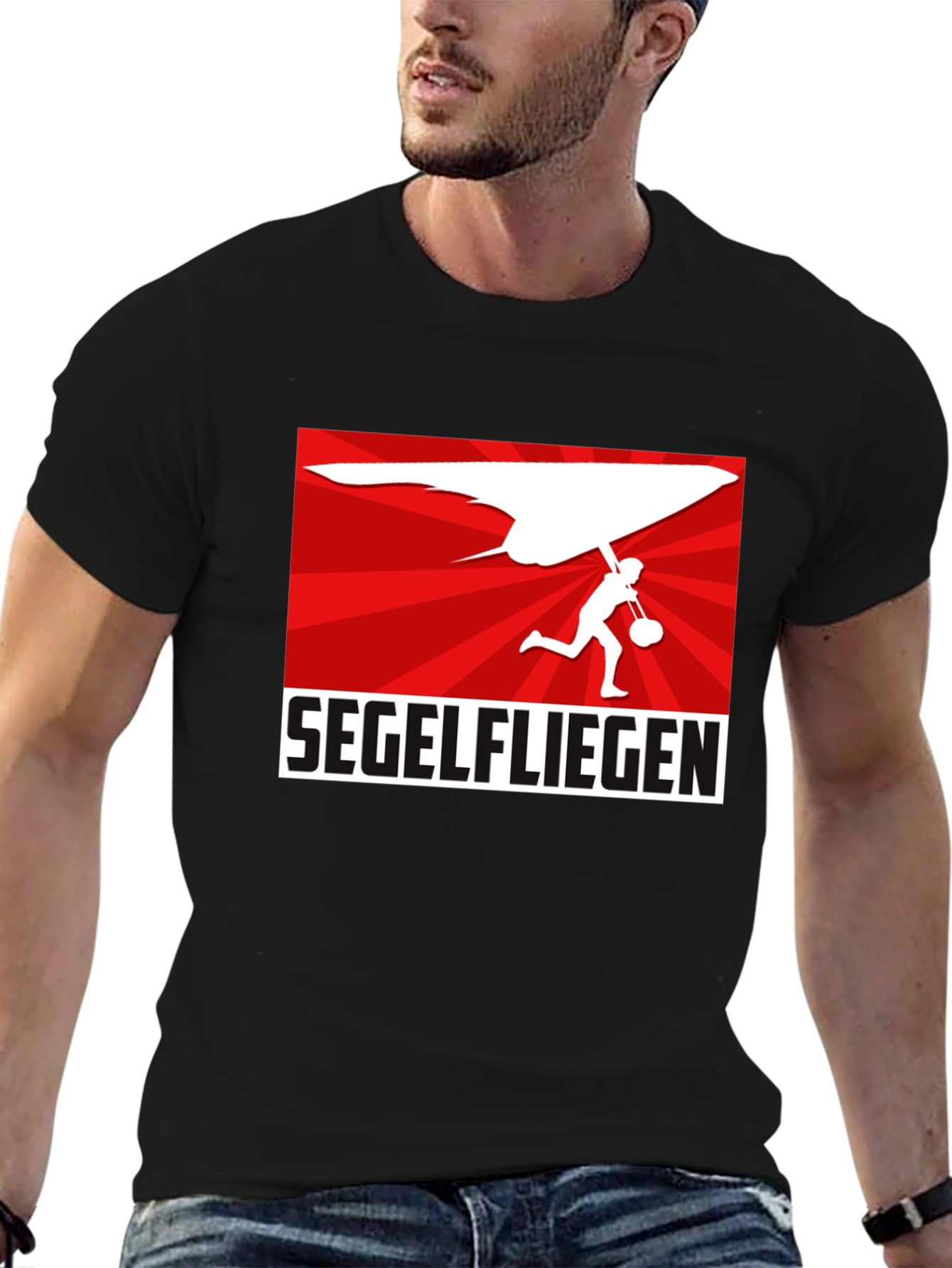 Segelfliegen Hang Gliding T-Shirt