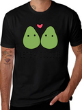 Lets Avocuddle Funny Graphic Tee
