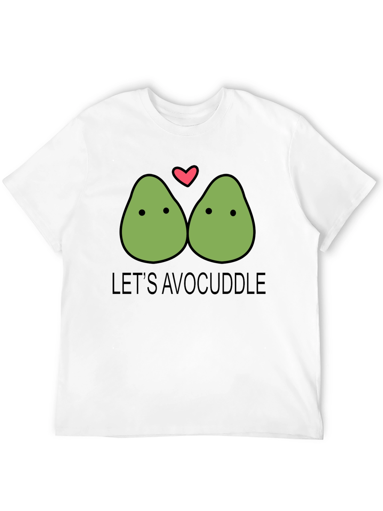 Lets Avocuddle Funny Graphic Tee