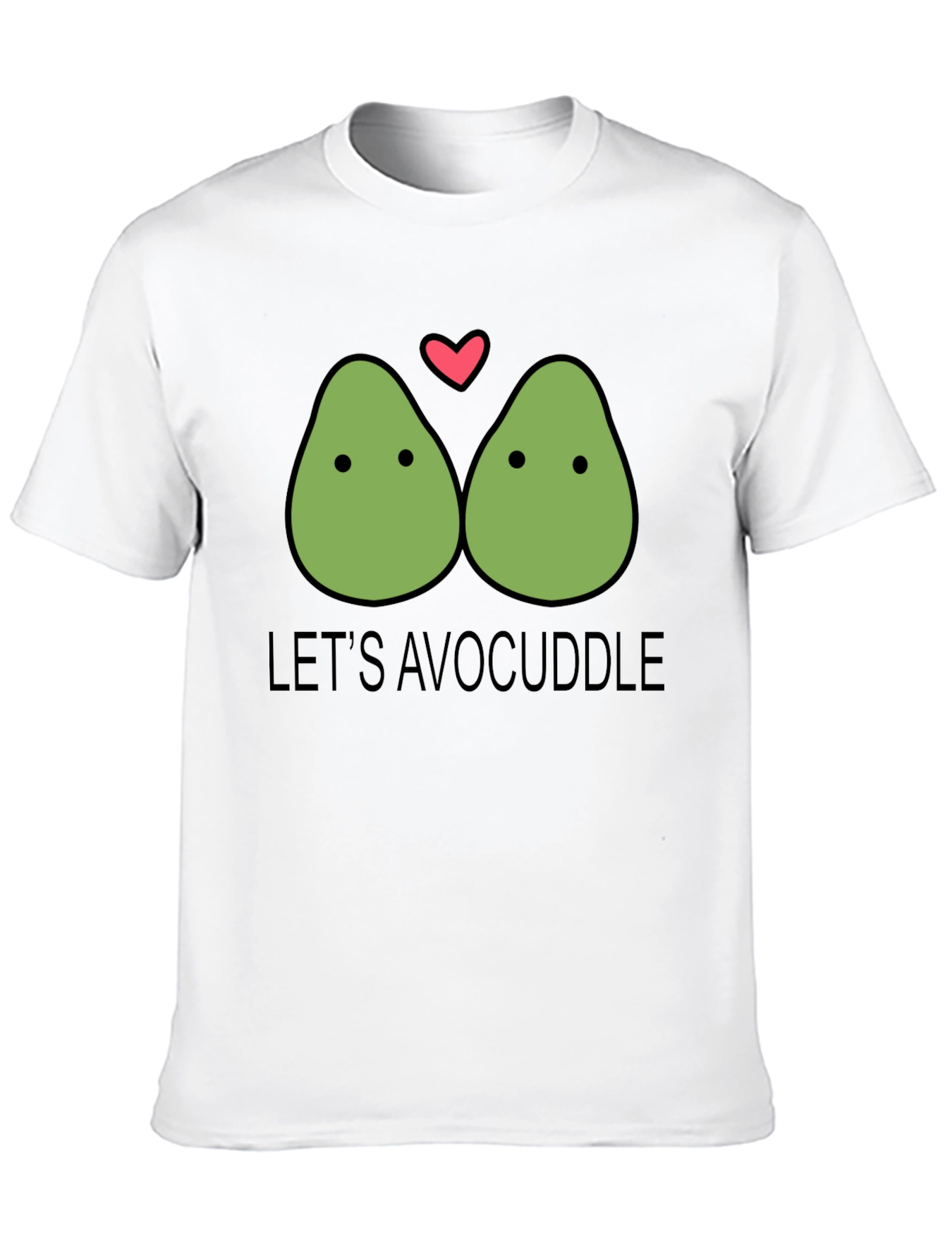 Lets Avocuddle Funny Graphic Tee