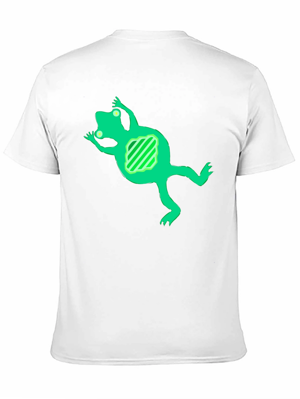 Frog Graphic Black T-Shirt - Novelty Design
