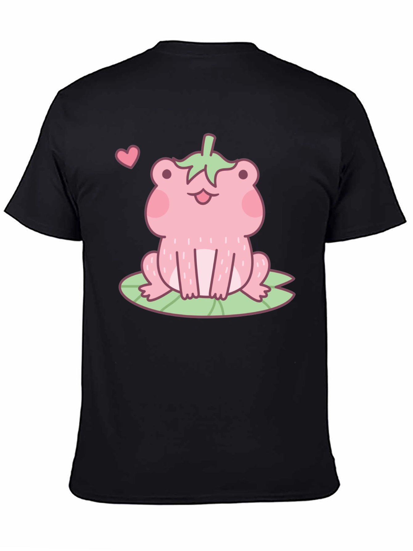 Strawberry Frog T-Shirt - Cute Kawaii Design