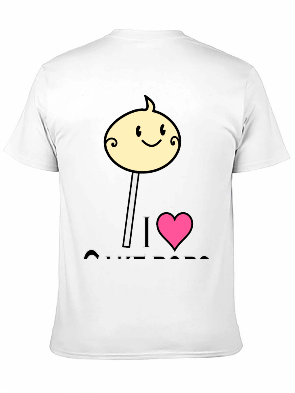 I Love Cotton Candy Mens T-Shirt