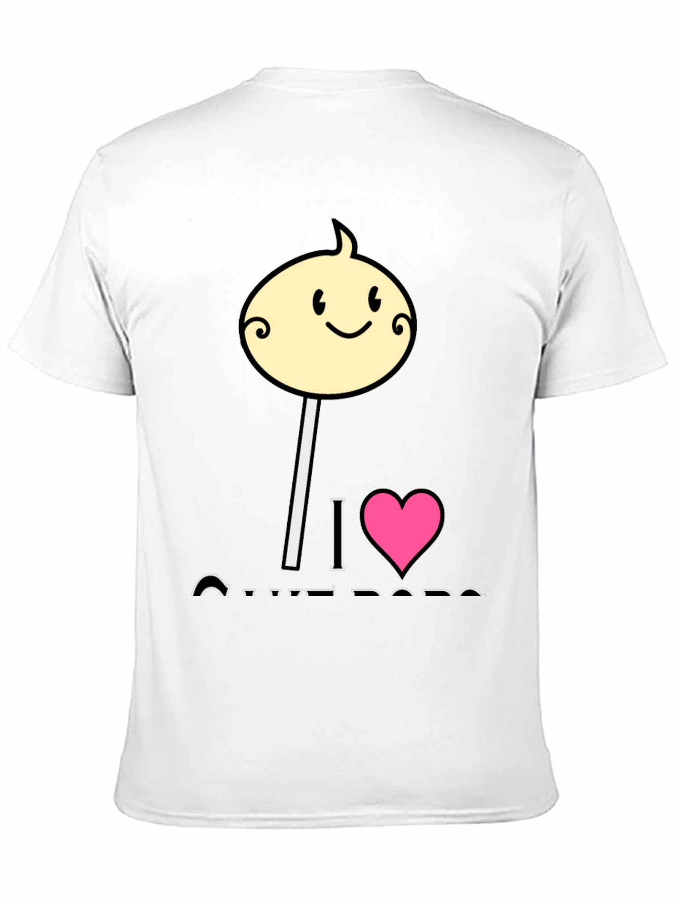 I Love Cotton Candy Mens T-Shirt