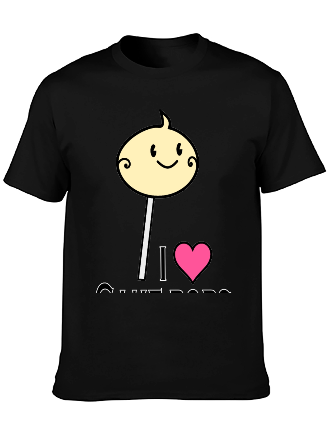 I Love Cotton Candy Mens T-Shirt