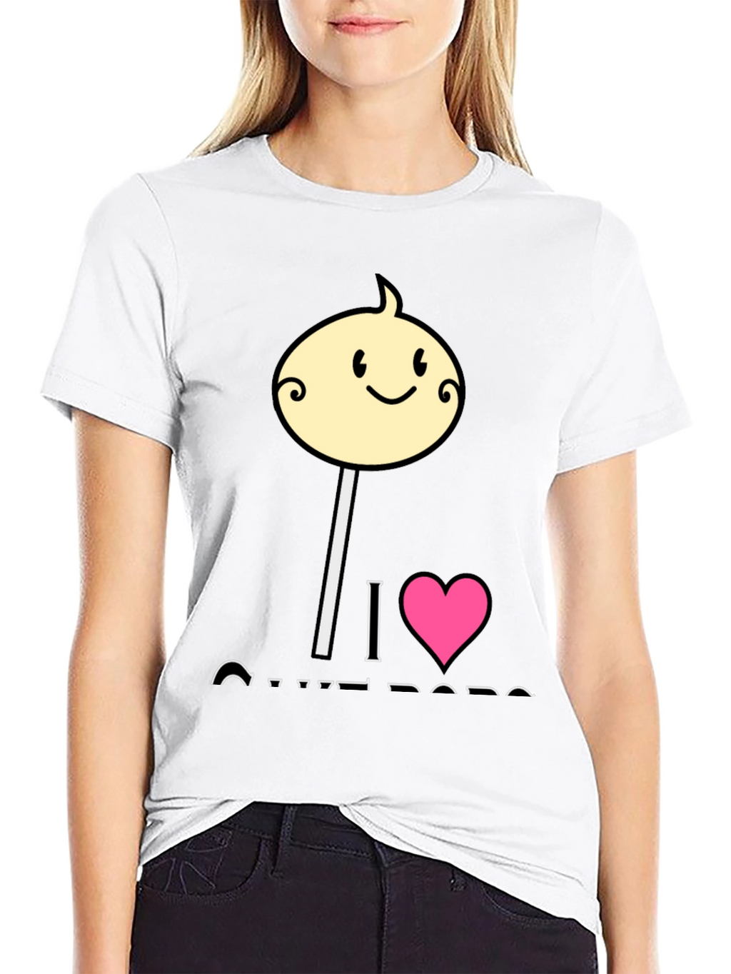 I Love Cotton Candy Mens T-Shirt