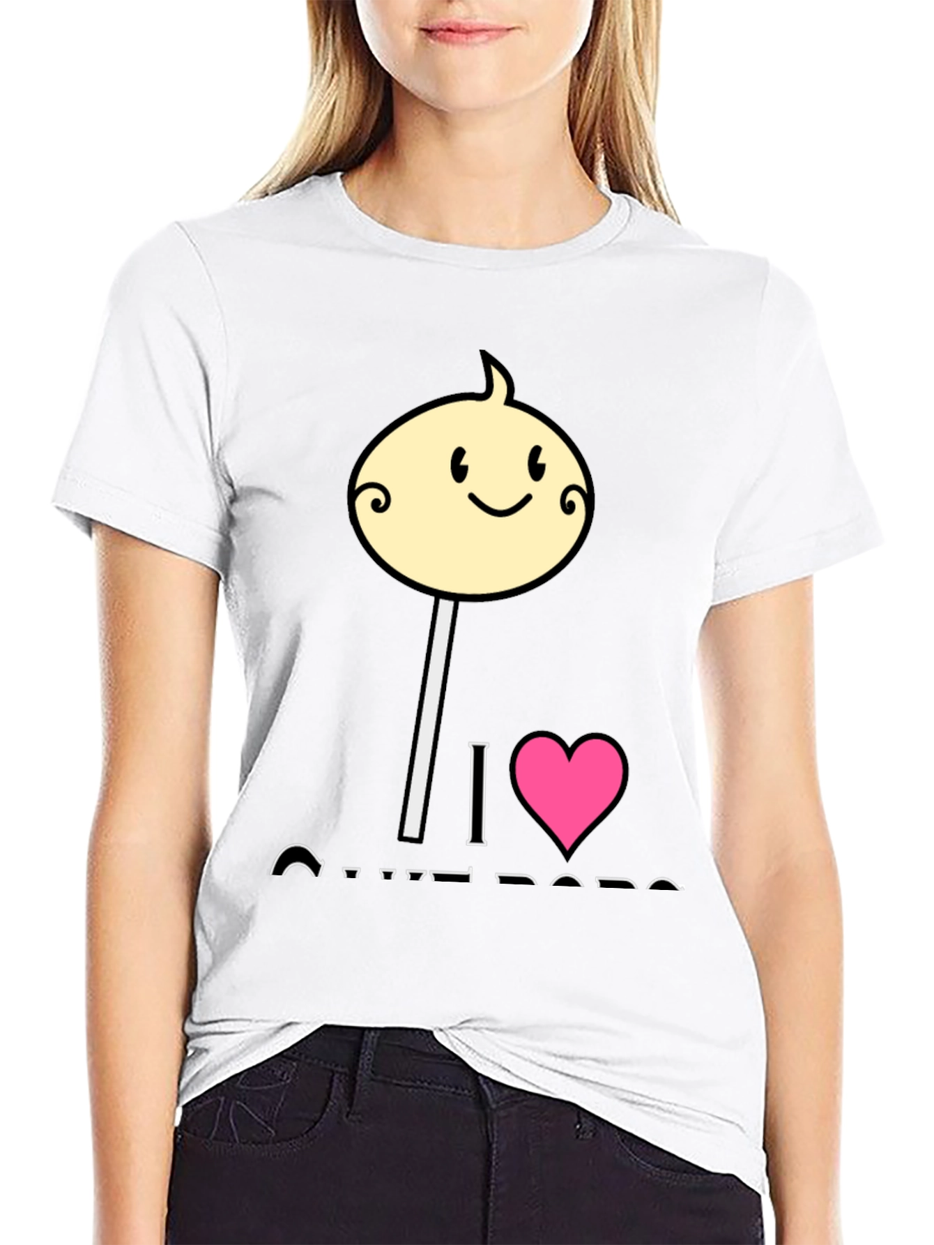 I Love Cotton Candy Mens T-Shirt
