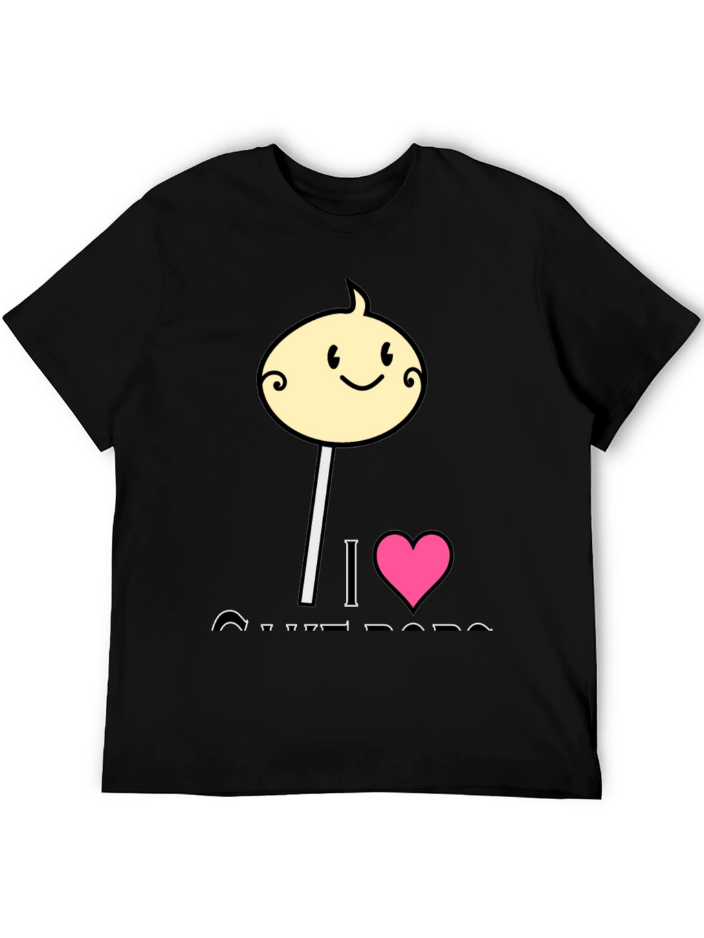 I Love Cotton Candy Mens T-Shirt