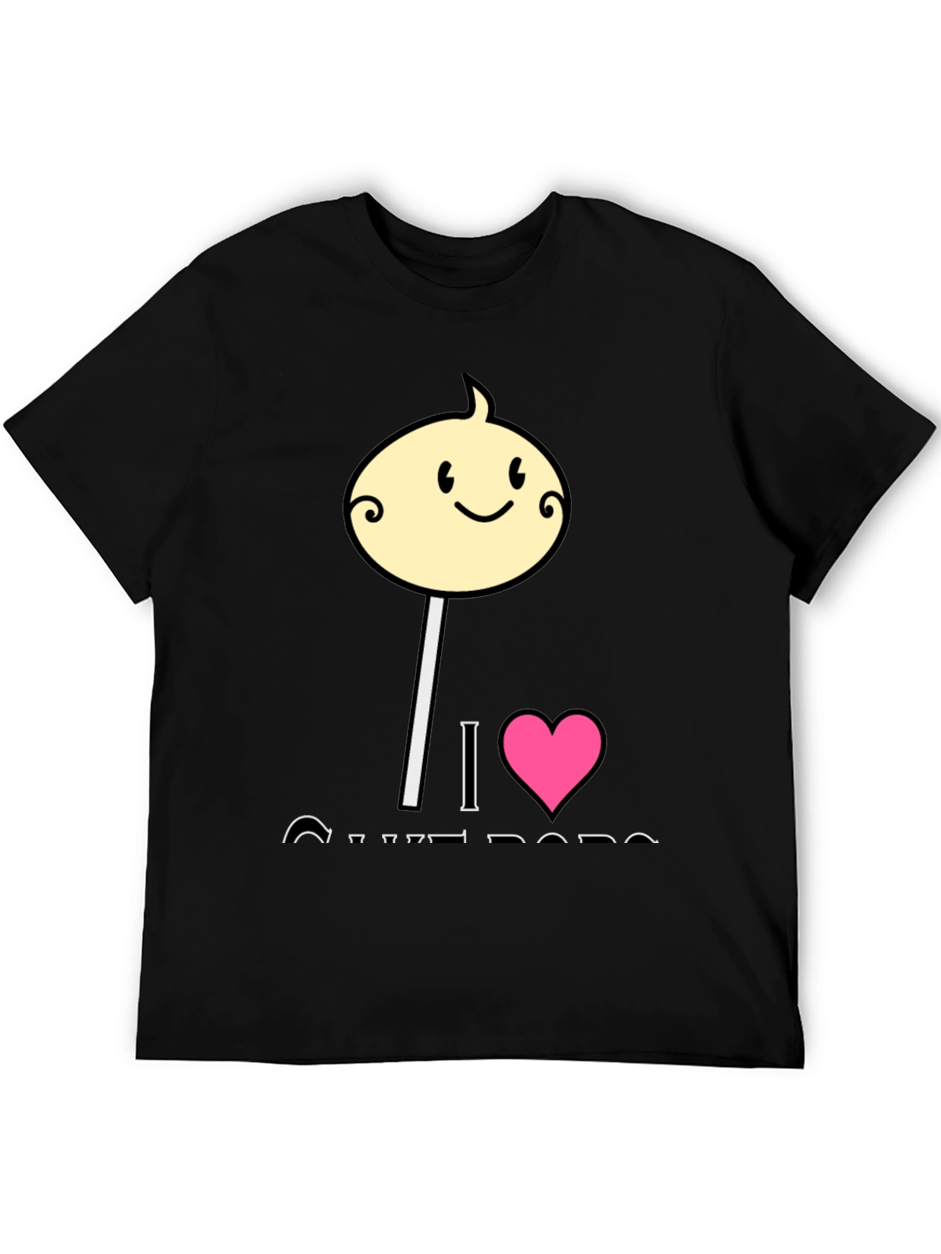 I Love Cotton Candy Mens T-Shirt