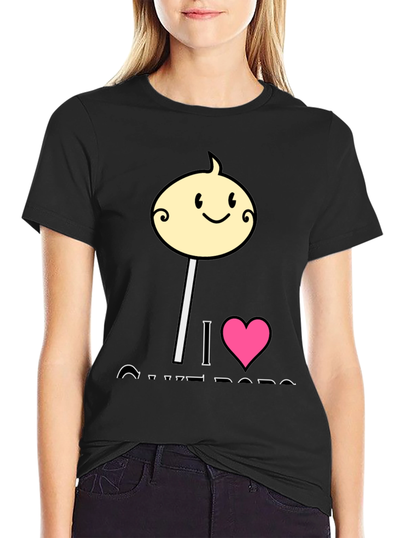 I Love Cotton Candy Mens T-Shirt