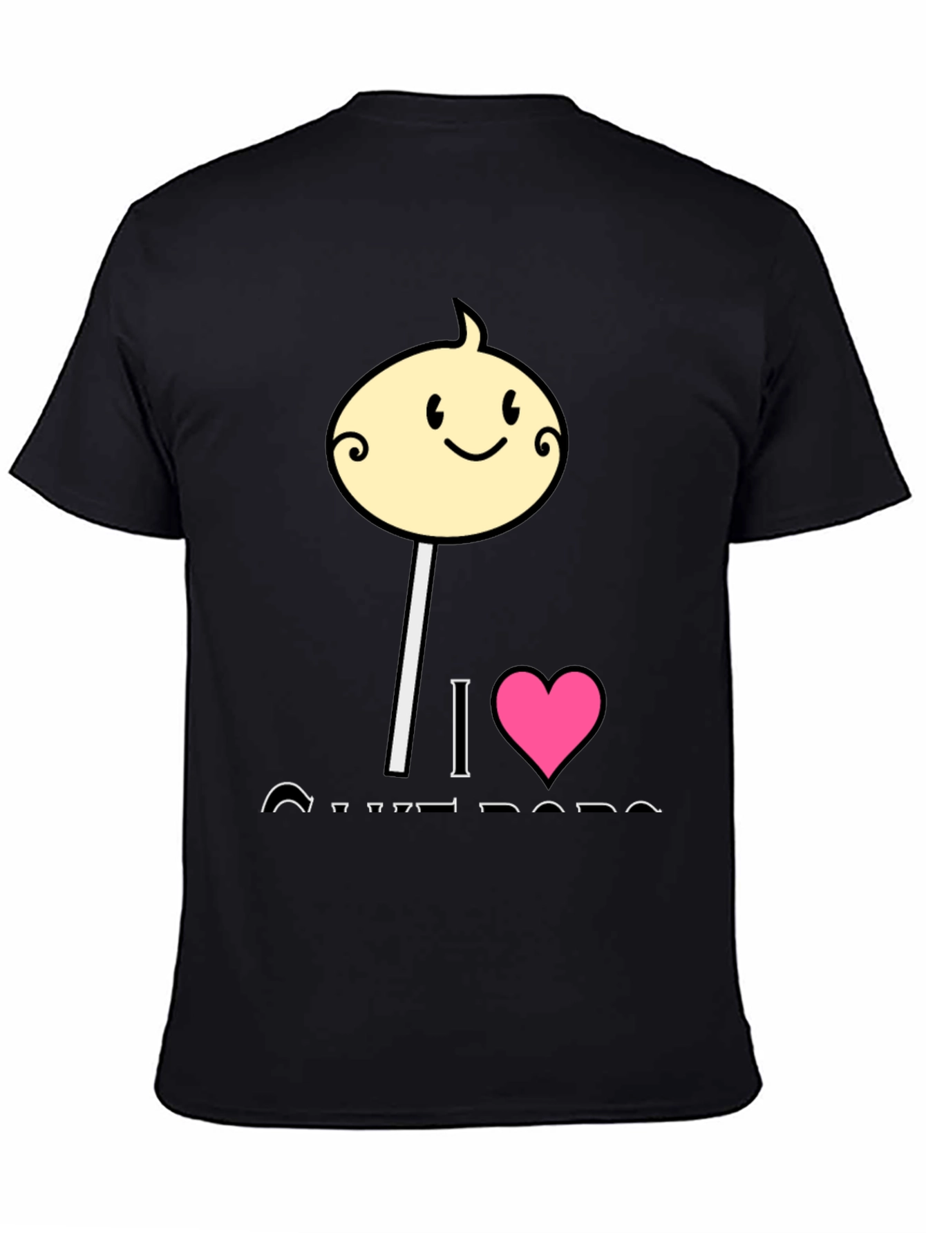 I Love Cotton Candy Mens T-Shirt
