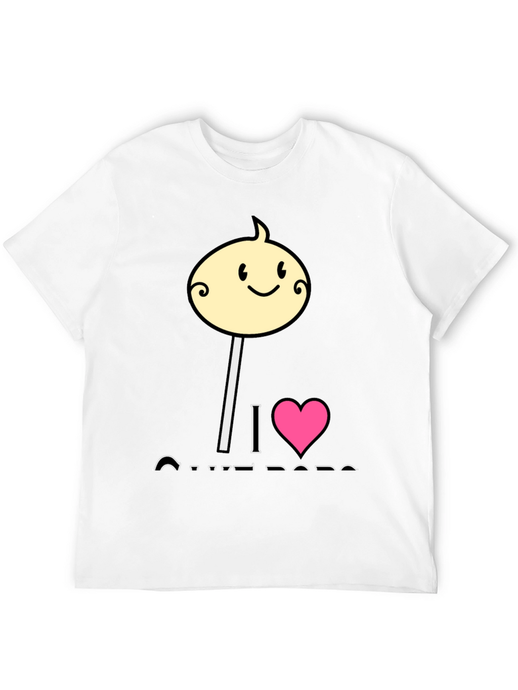I Love Cotton Candy Mens T-Shirt