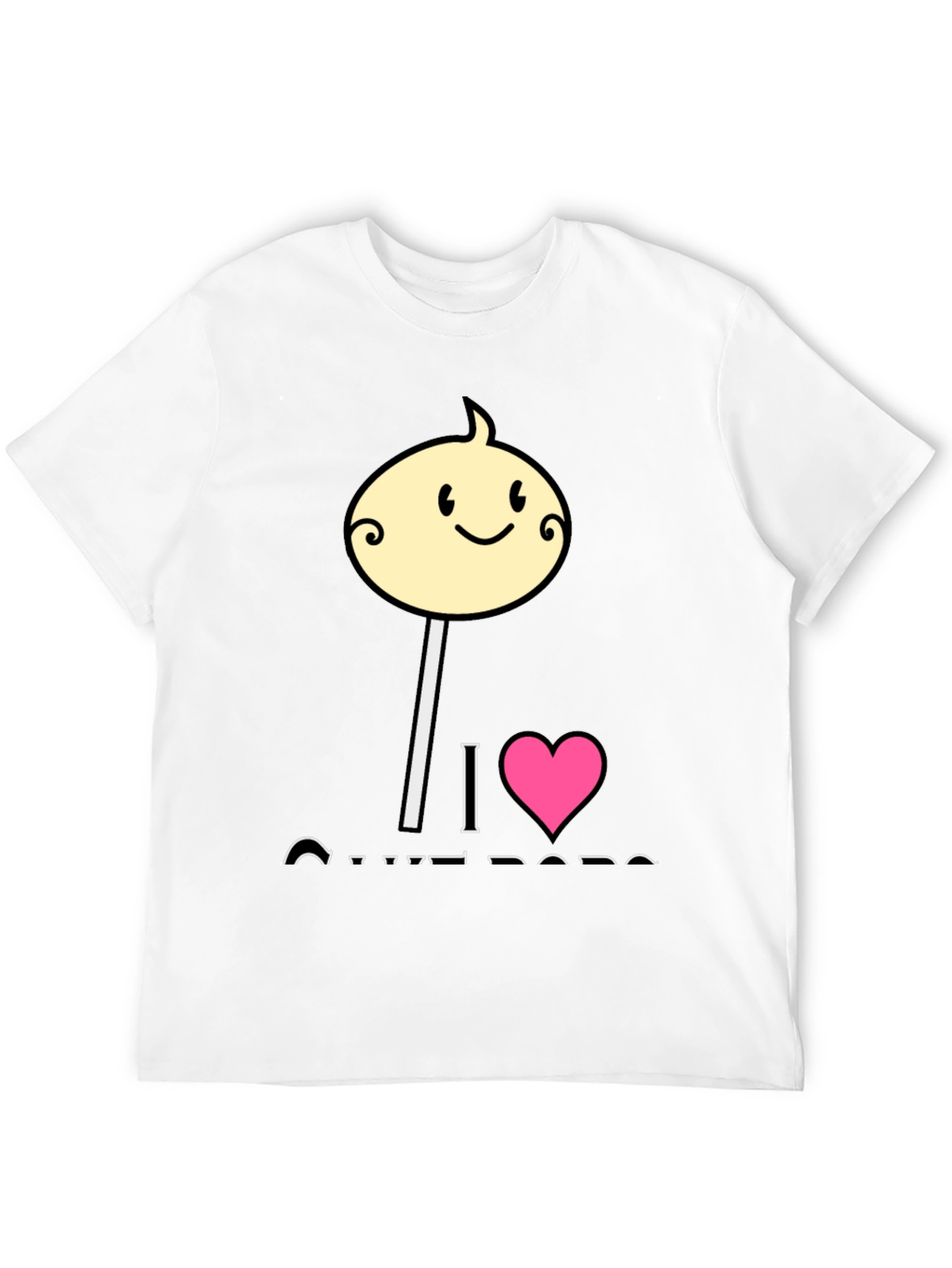 I Love Cotton Candy Mens T-Shirt