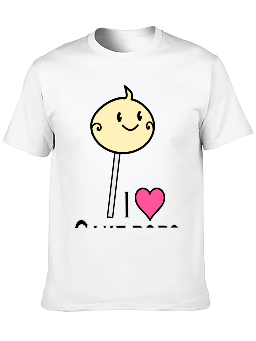 I Love Cotton Candy Mens T-Shirt