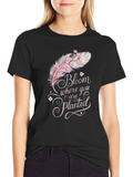 Bloom Where You Are Planted Graphic Tee