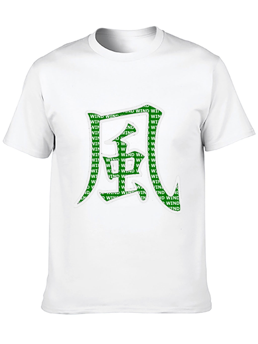 Wind Kanji Graphic T-Shirt
