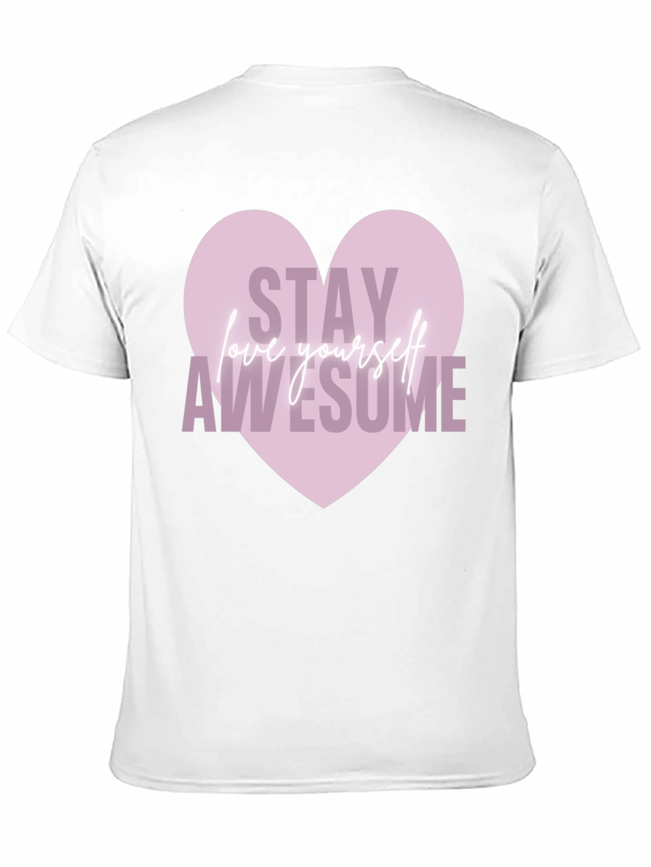 Stay Awesome Heart Graphic Tee