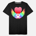 Rainbow Bridge Guardian Angel Pawprint