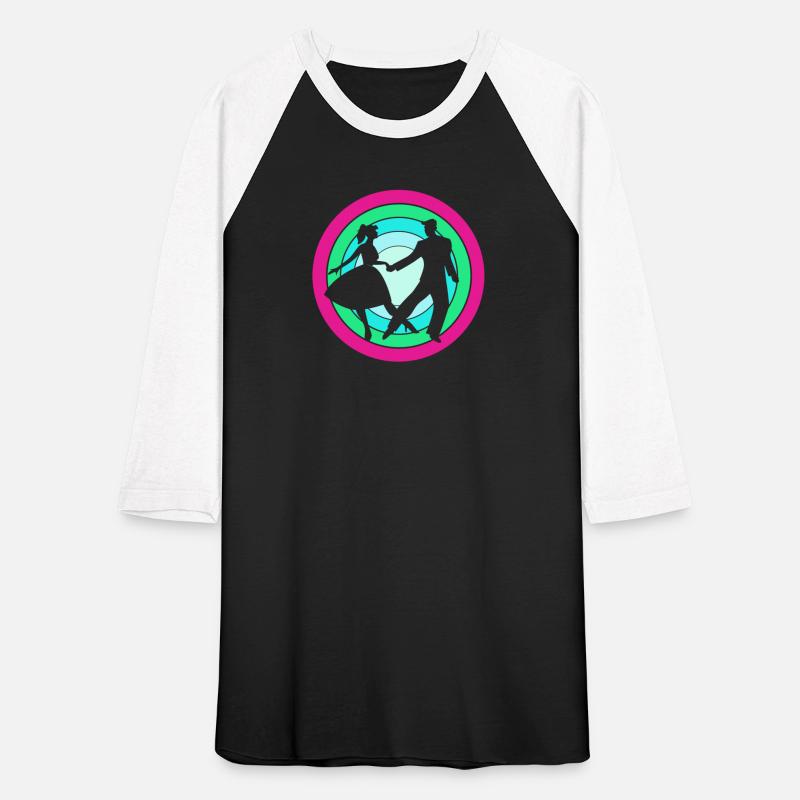 Retro Dancing Silhouette 1950s Sock Hop