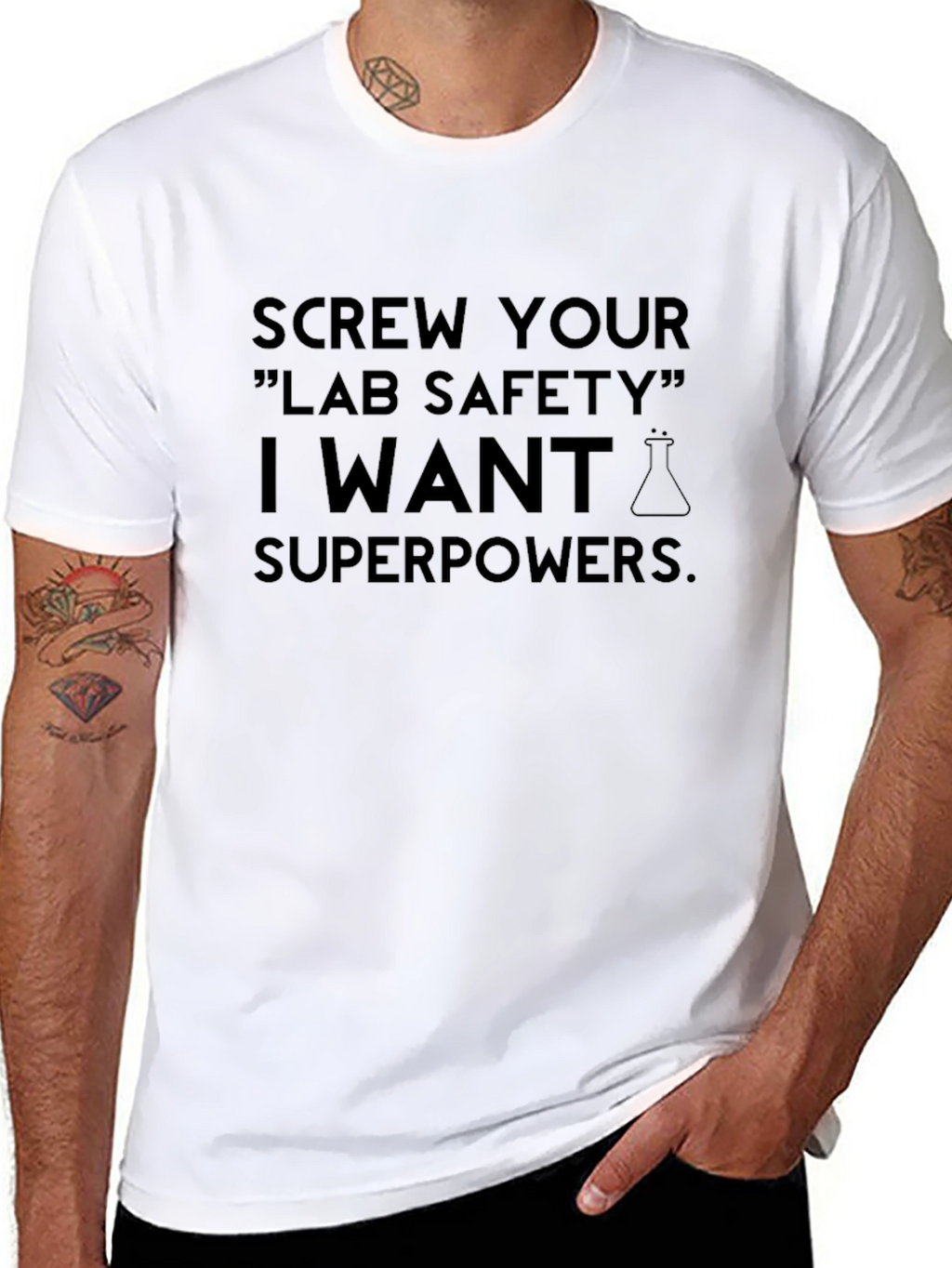 Screw Your Lab Safety Superpowers T-Shirt